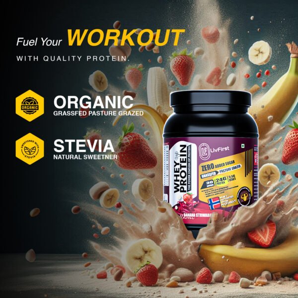 Whey Protein Concentrate - Banana Strawberry